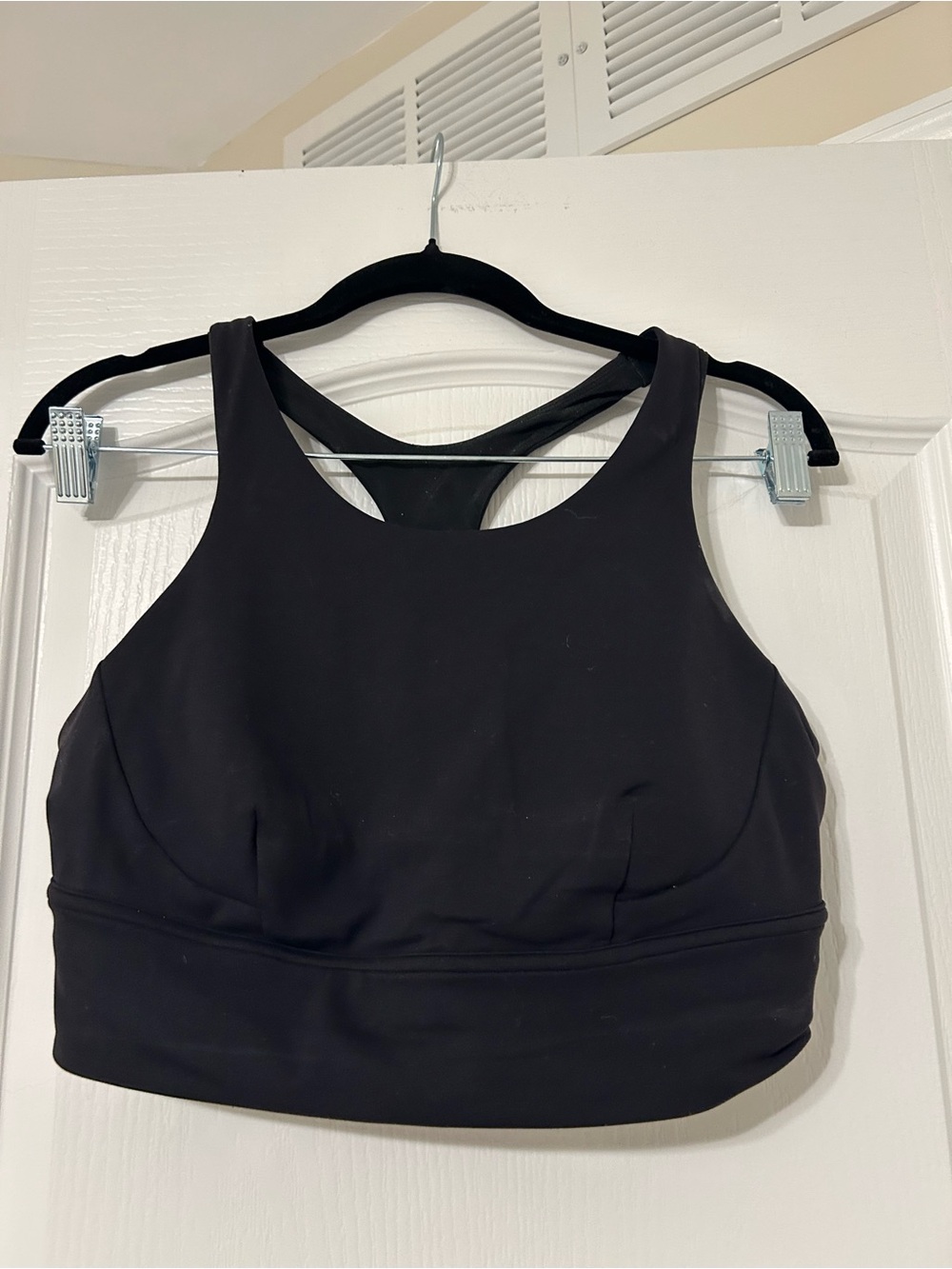 Lululemon Black Racerback Sports Bra - Women Intimates